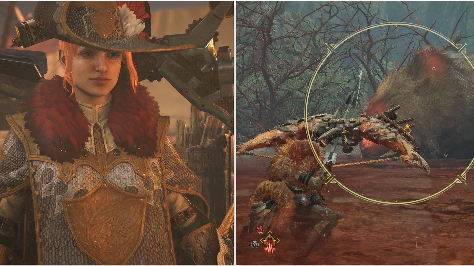 Your Hunter and using Focus Mode in Monster Hunter Wilds