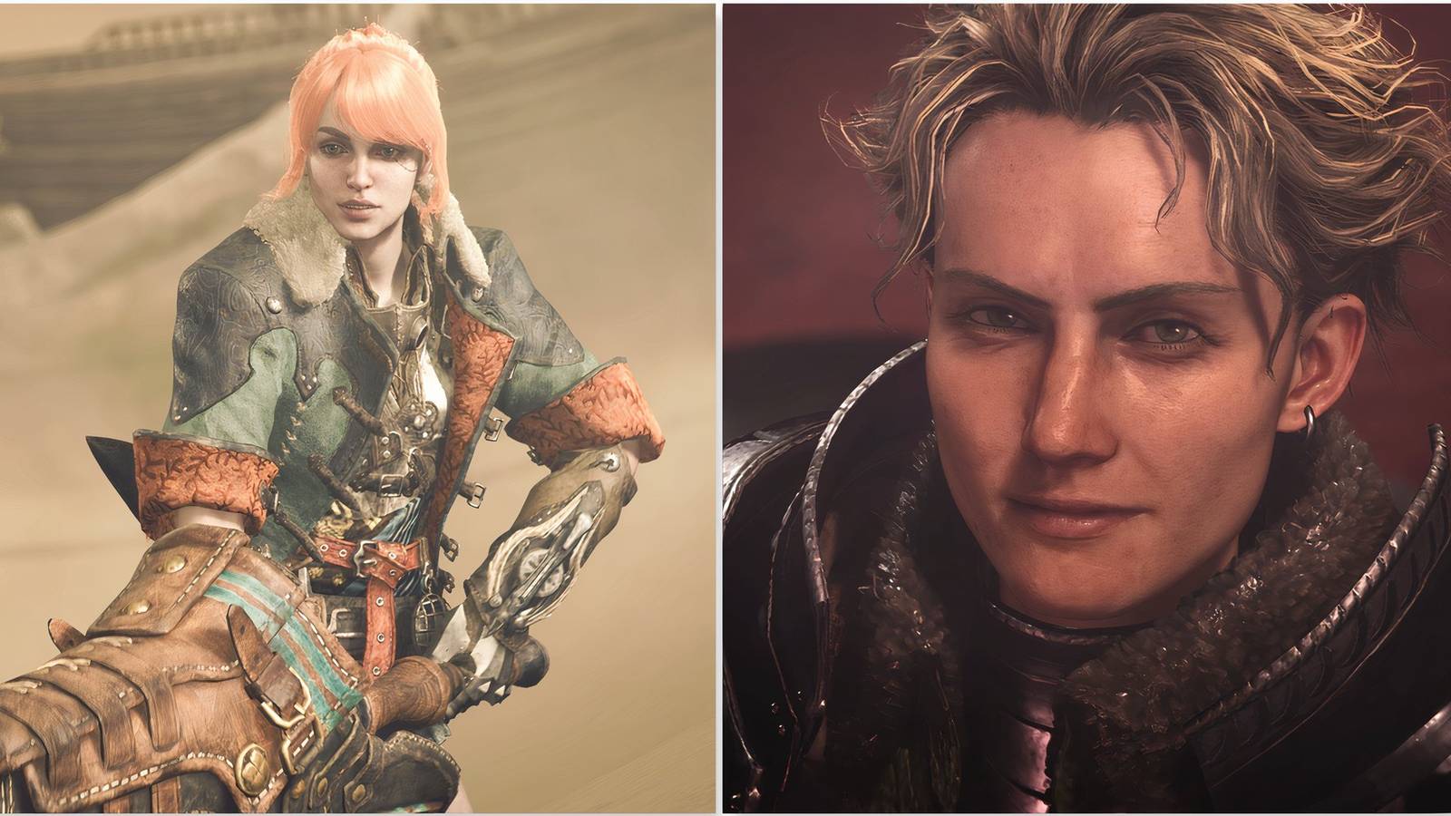 Your Hunter character Olivia in Monster Hunter Wilds