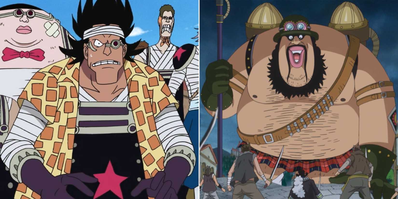 Zambai and Morley in the anime.