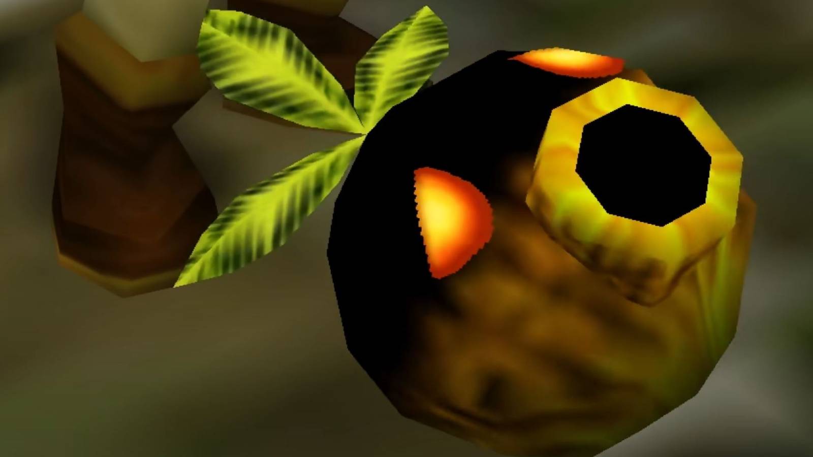 Zelda: Majora's Mask Deku Mask carvings