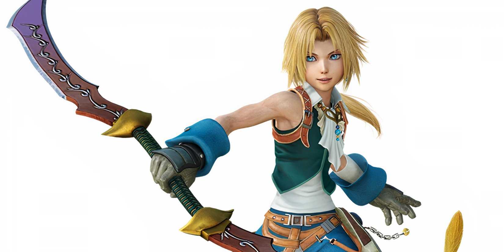 Zidane with The Ogre thief sword in Dissidia Final Fantasy NT