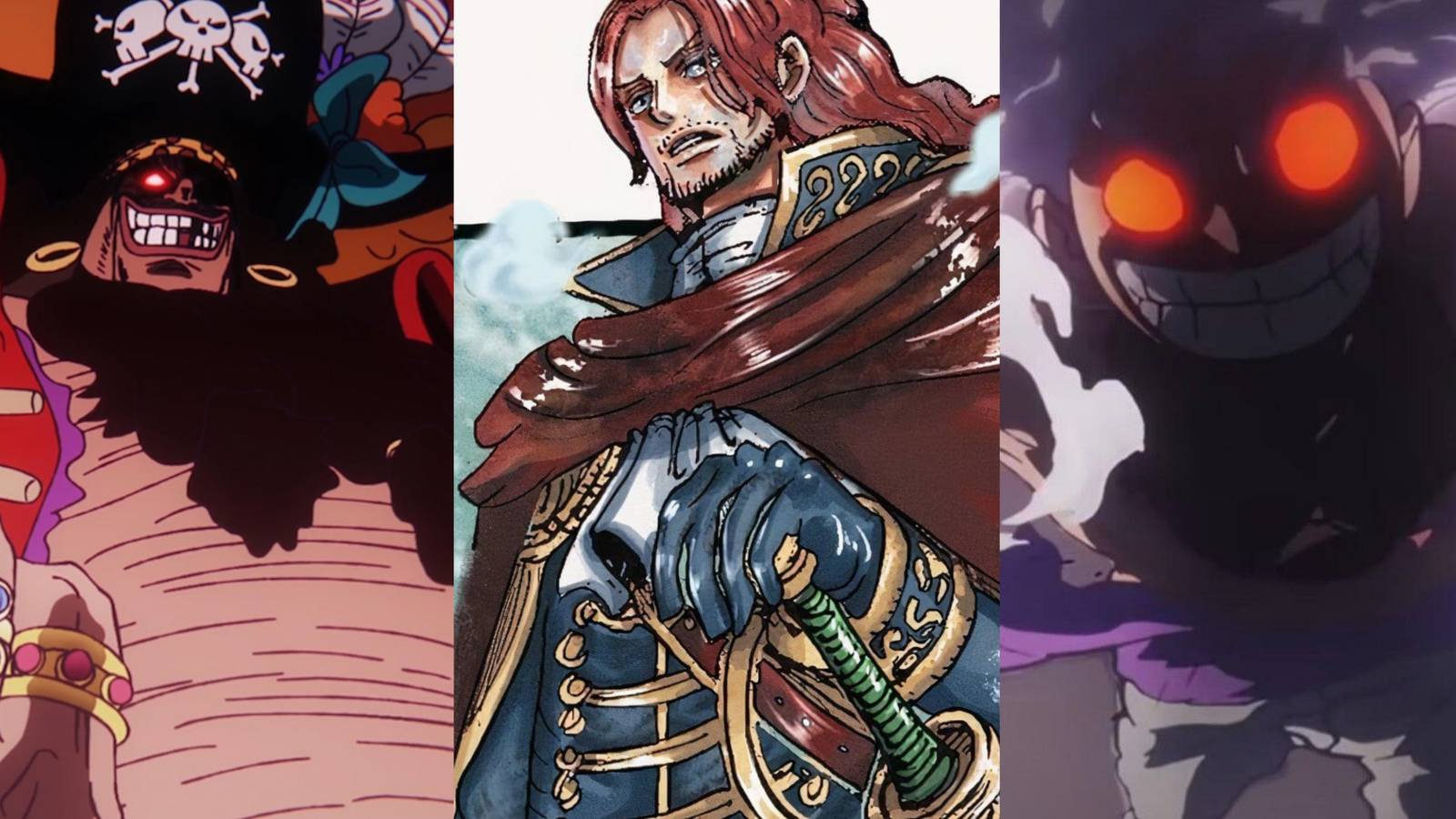 Featured One Piece: 5 Characters Who Can Beat The God's Knights, Ranked Luffy Blackbeard