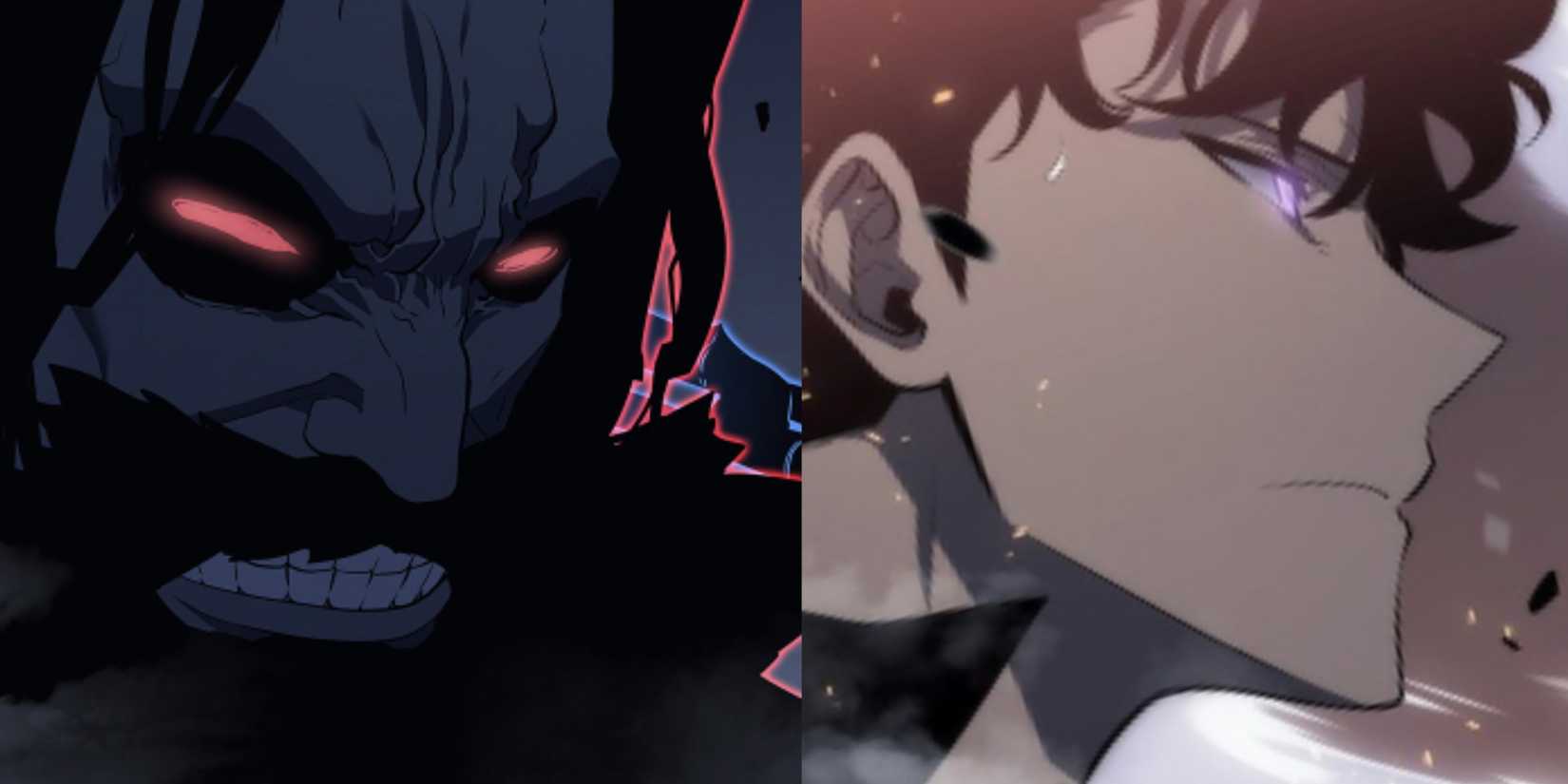 Covers a solo leveling movie story arc that goes beyond the system.