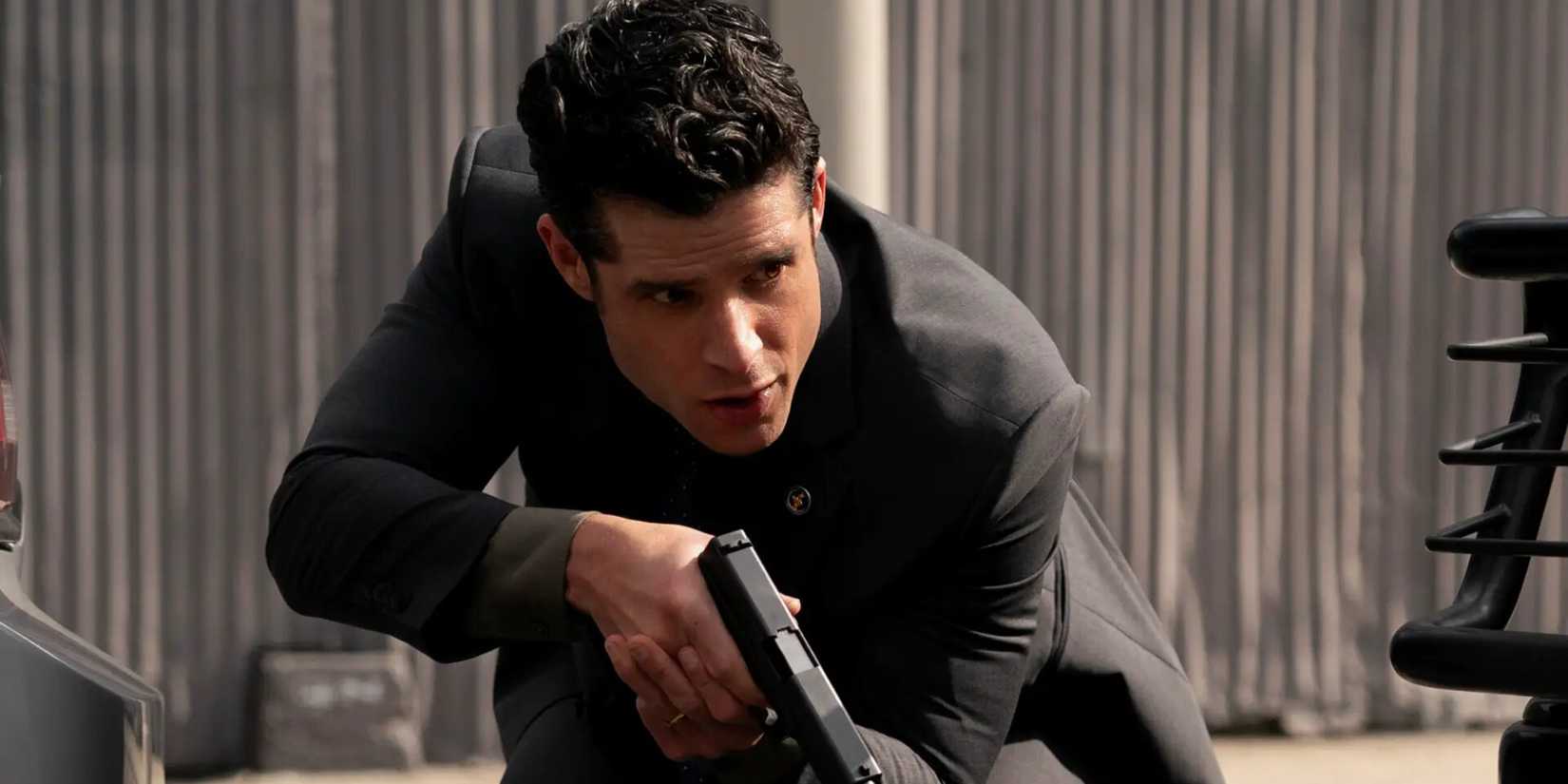 Perry Lopez during the Preston Borders shootout