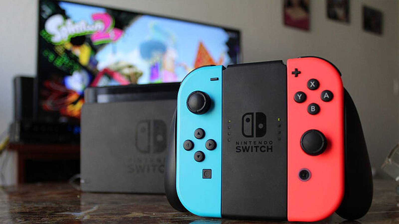 Nintendo Switch on a Tabletop