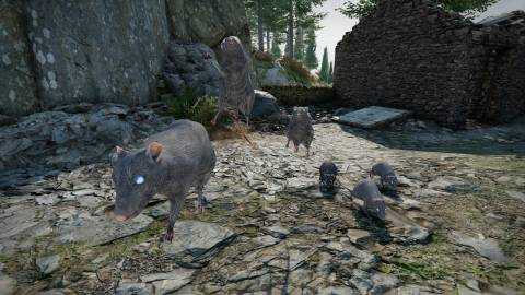 atomfall being attacked in wyndham village