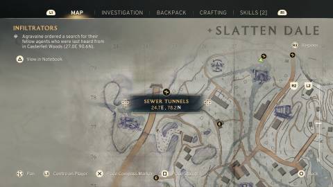 atomfall sewers on map