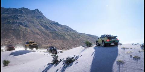 Forza Horizon 5 Racing in Snow