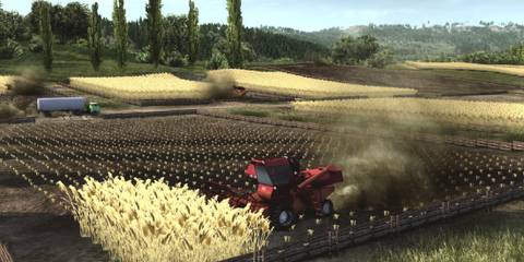 Combine harvesters in Workers & Resources: Soviet Republic