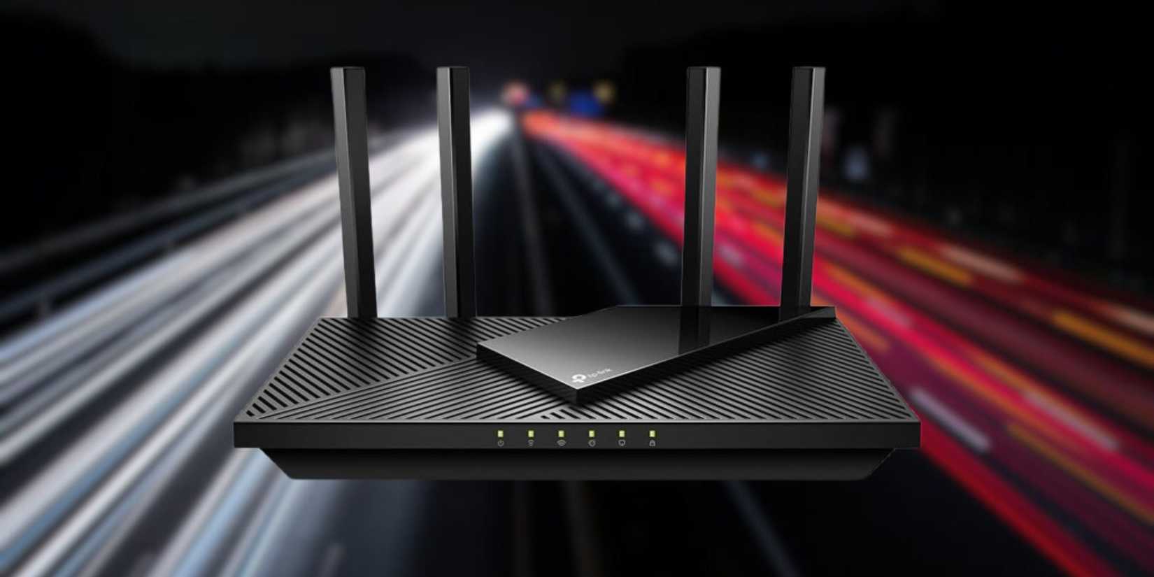 Image of a wifi router on a highway.