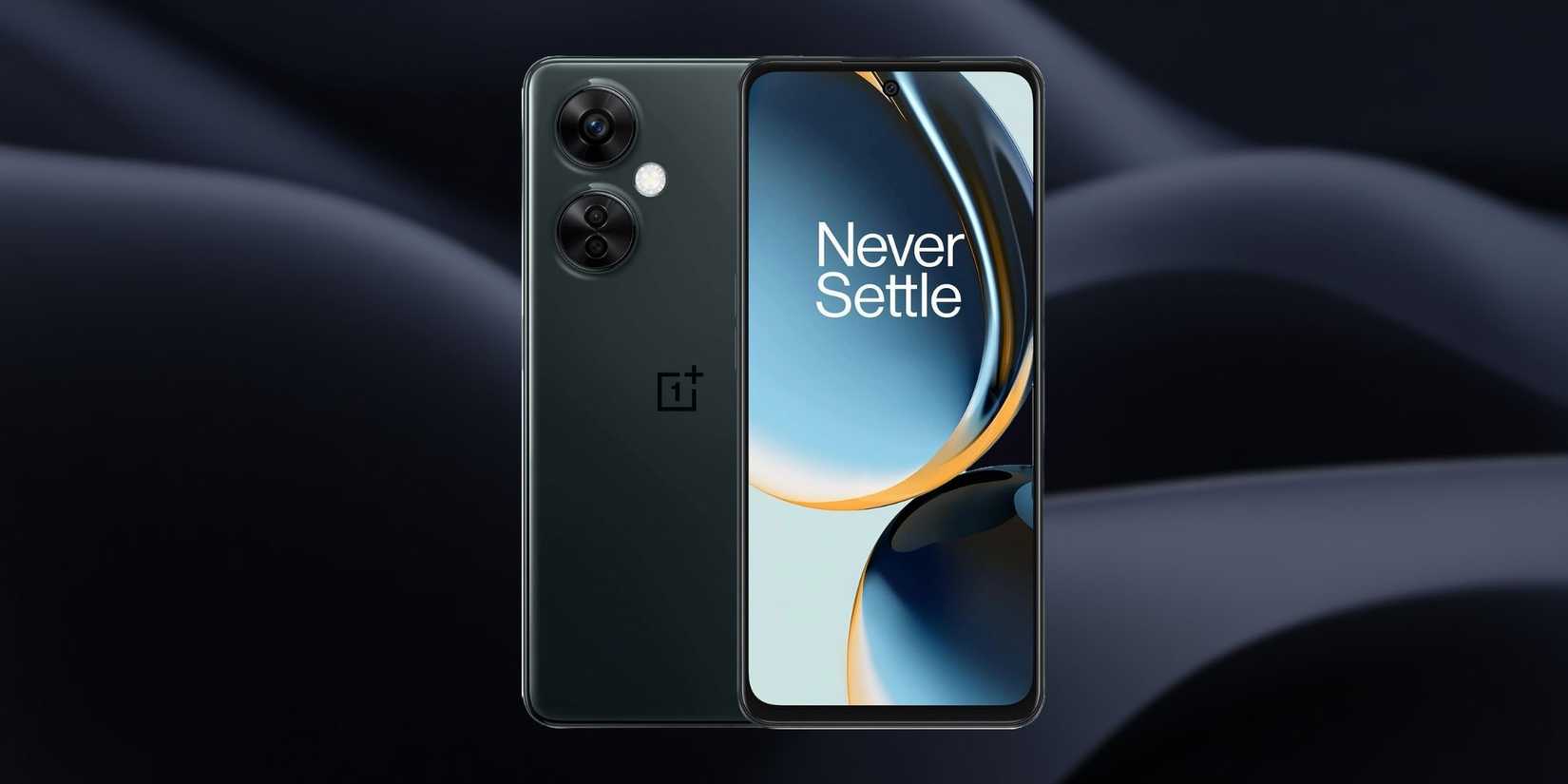 OnePlus Nord N30 5G on a gradient background.