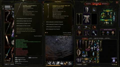Last Epoch Hammerdin Build Weapons
