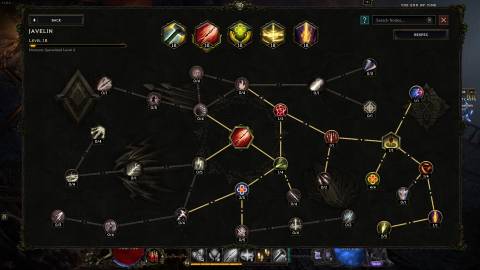 Last Epoch Javelin Hammerdin build