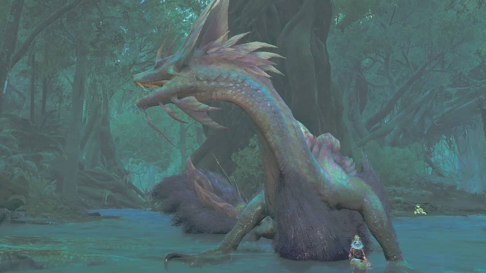 MH Wilds Mizutsune roaming