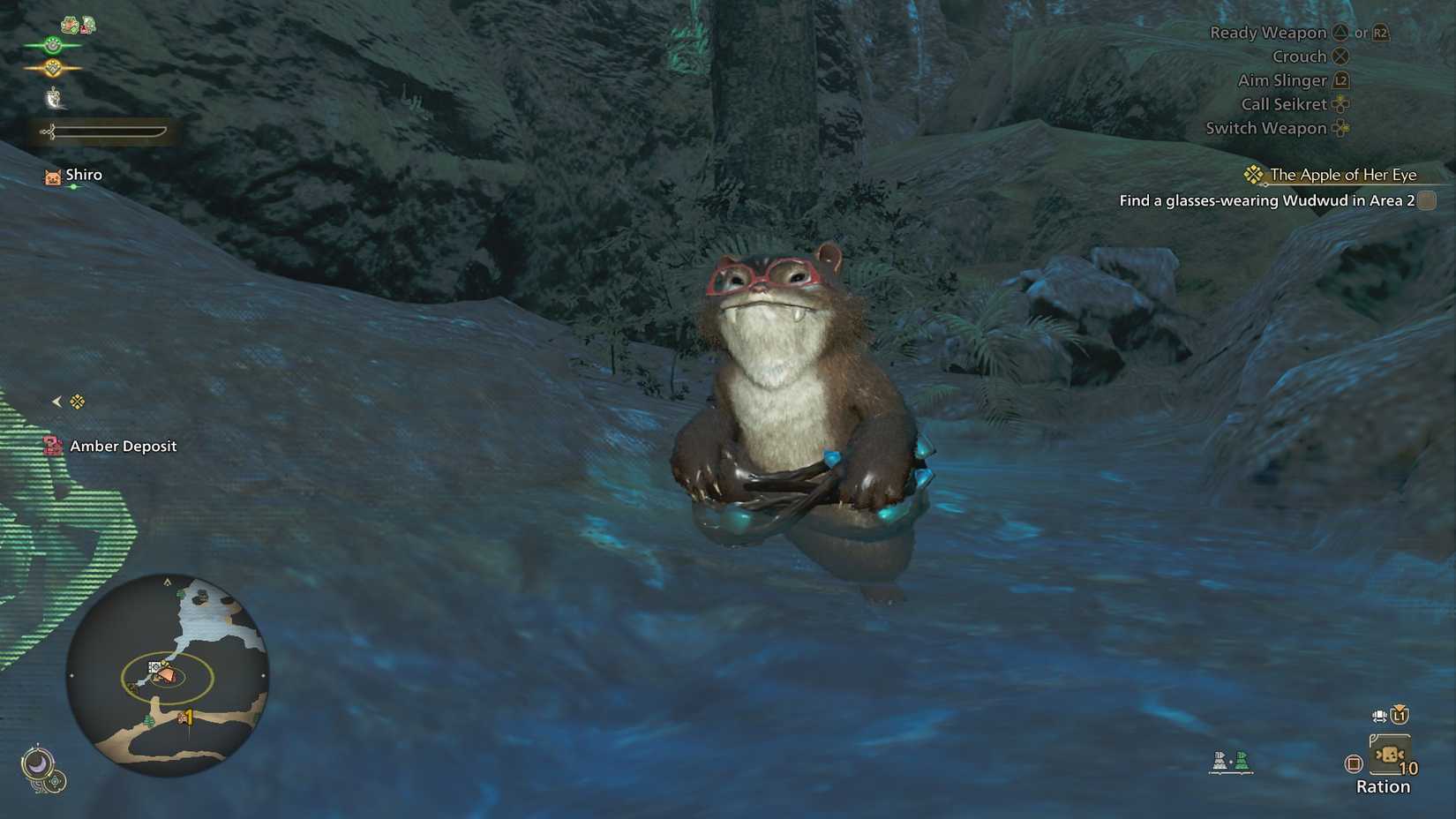 MH Wilds Ayejack on river