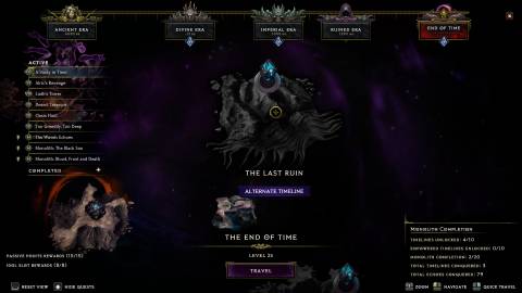 Last Epoch Last Ruin Timeline