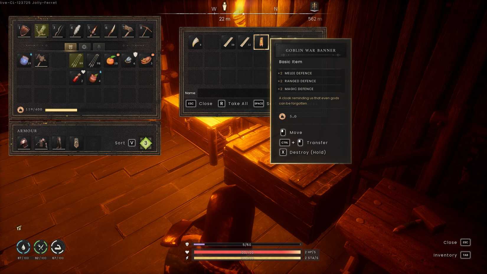 Runescape Dragonwilds Goblin War Banner preview