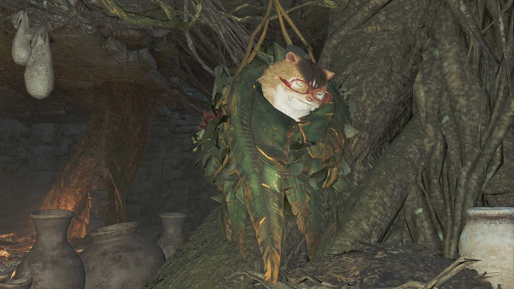 MH Wilds Ayejack Sleeping