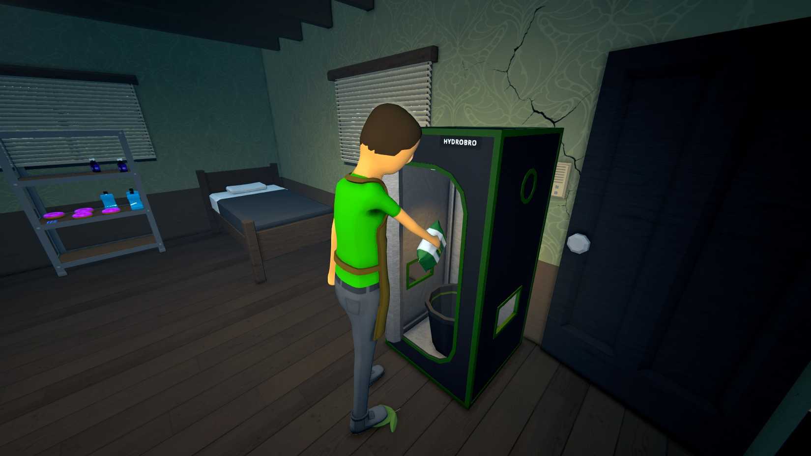 A Botanist placing soil in Schedule 1