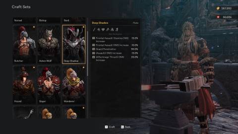 The First Berserker Khazan Deep Shadow Set Effect