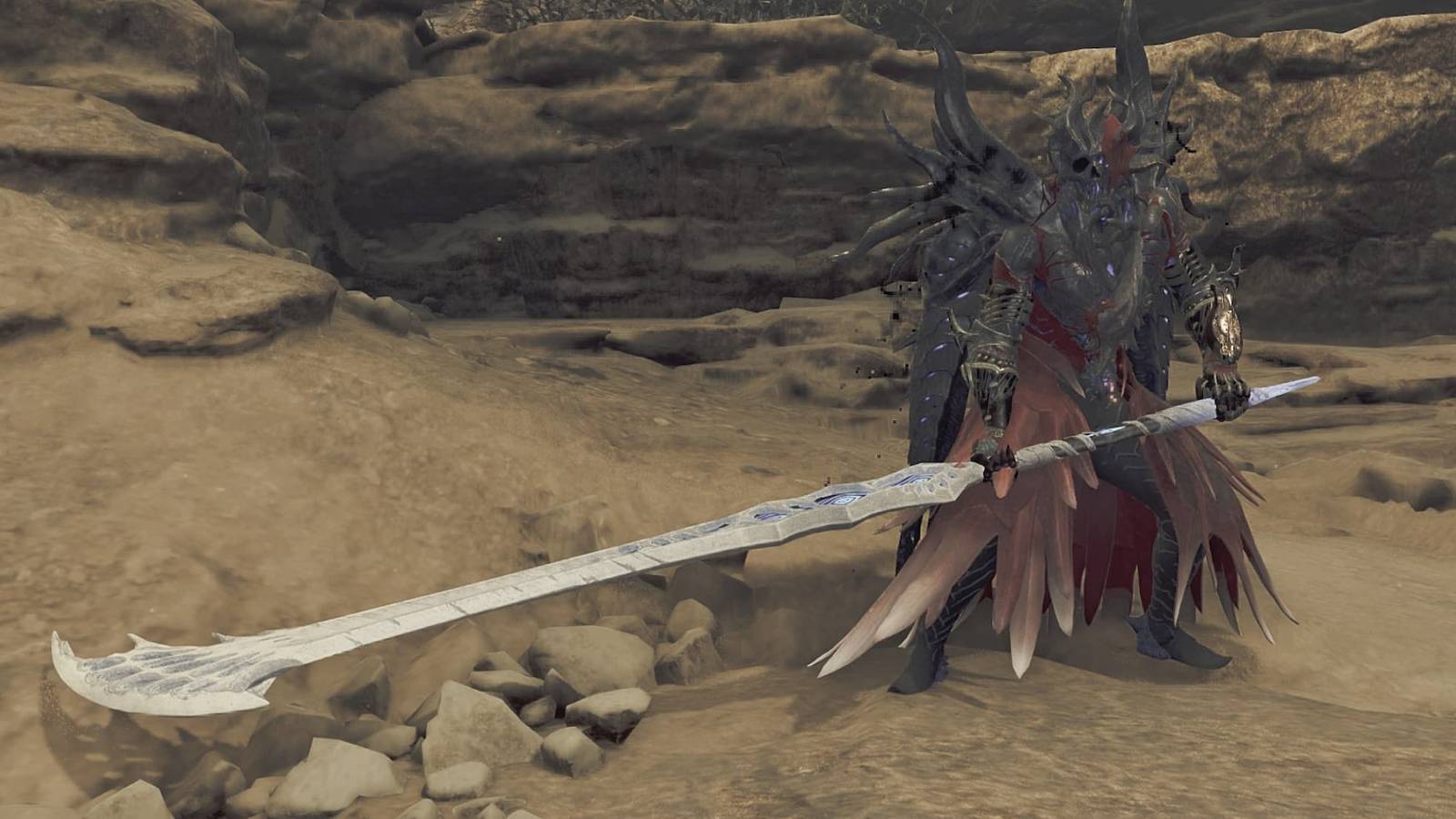 MH Wilds Zoh Shia armor and LS