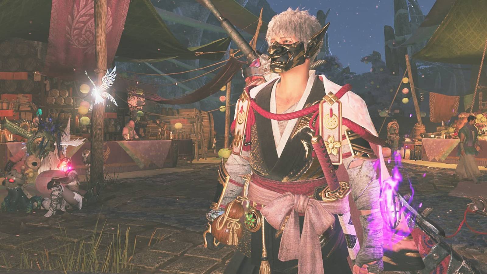 MH Wilds Sakuratide Armor Set