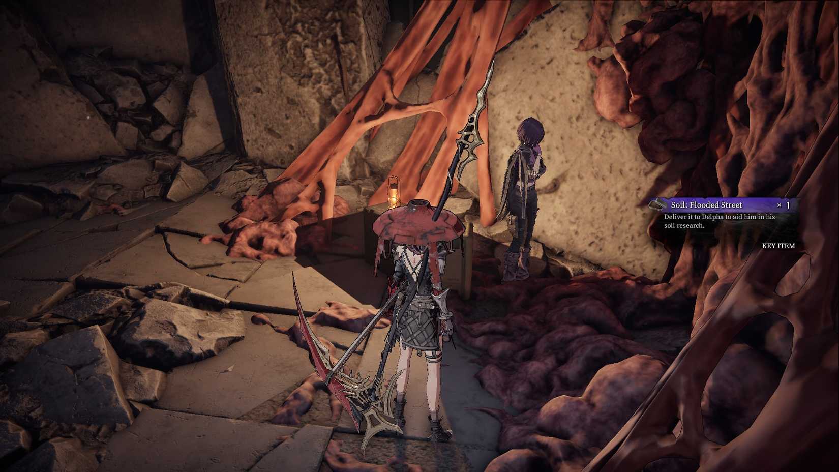 Soil sample in the Flooded Streets in AI Limit