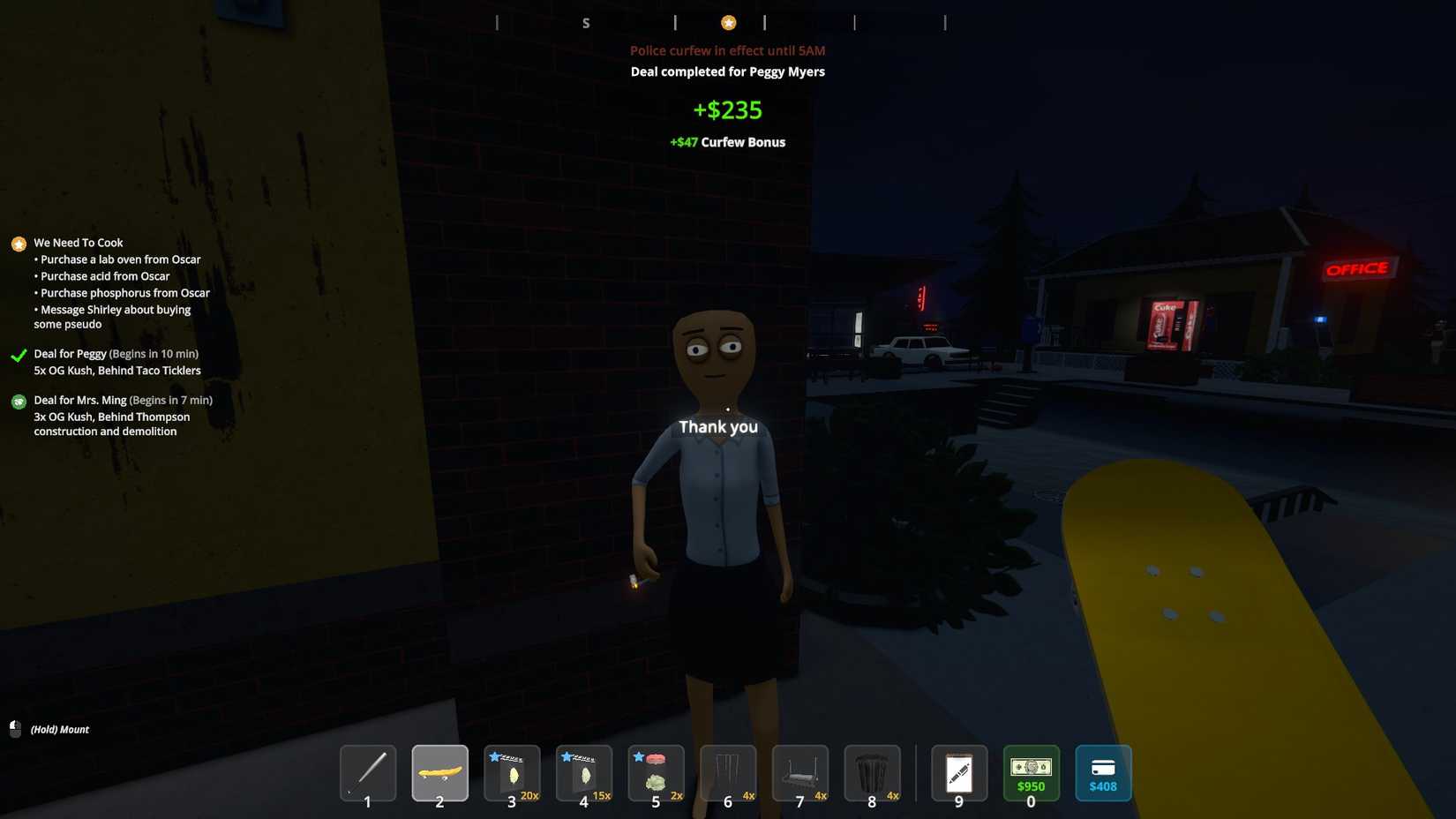 Schedule 1 curfew sale