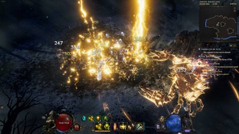 Smite Hammer Throw Lightning Build in Last Epoch