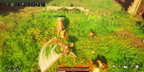 Runescape Dragonwilds Greatsword Attack