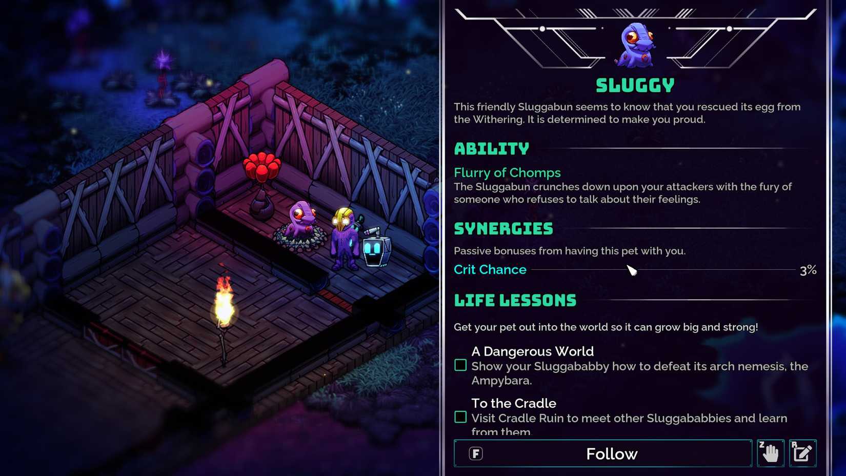 First pet in Crashlands 2