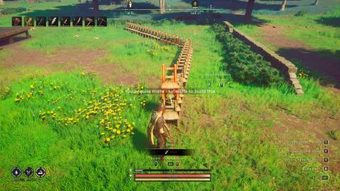 Runescape Dragonwilds Construction Farming with Chairs