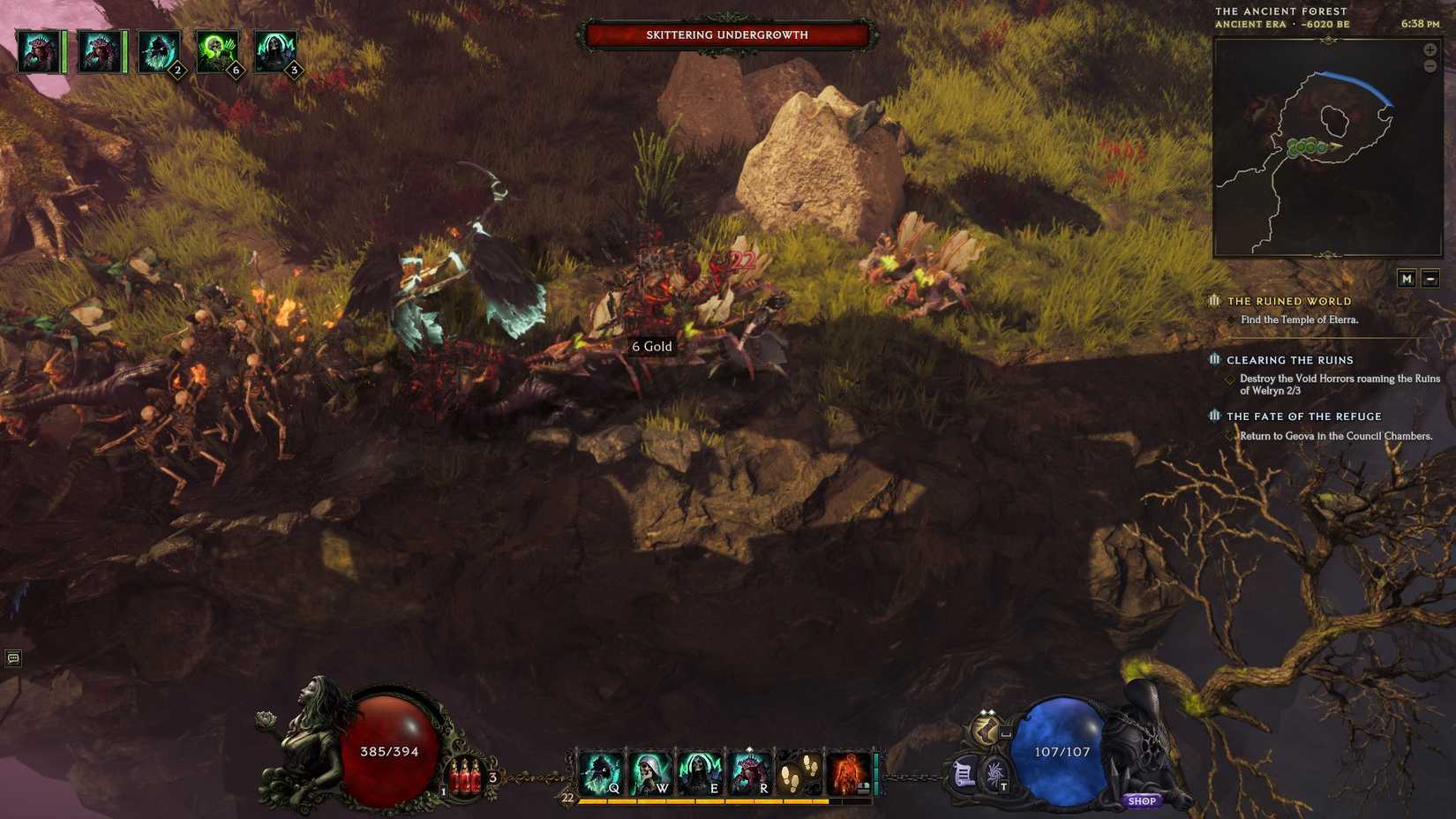 Last Epoch Acolyte with minions