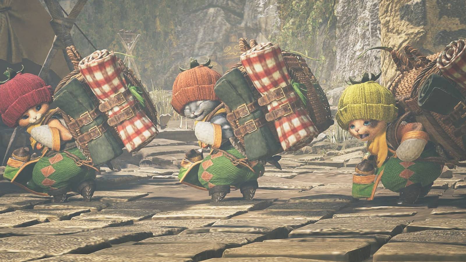 MH Wilds Supply Squad Cats