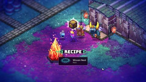 Woven Nest recipe in Crashlands 2