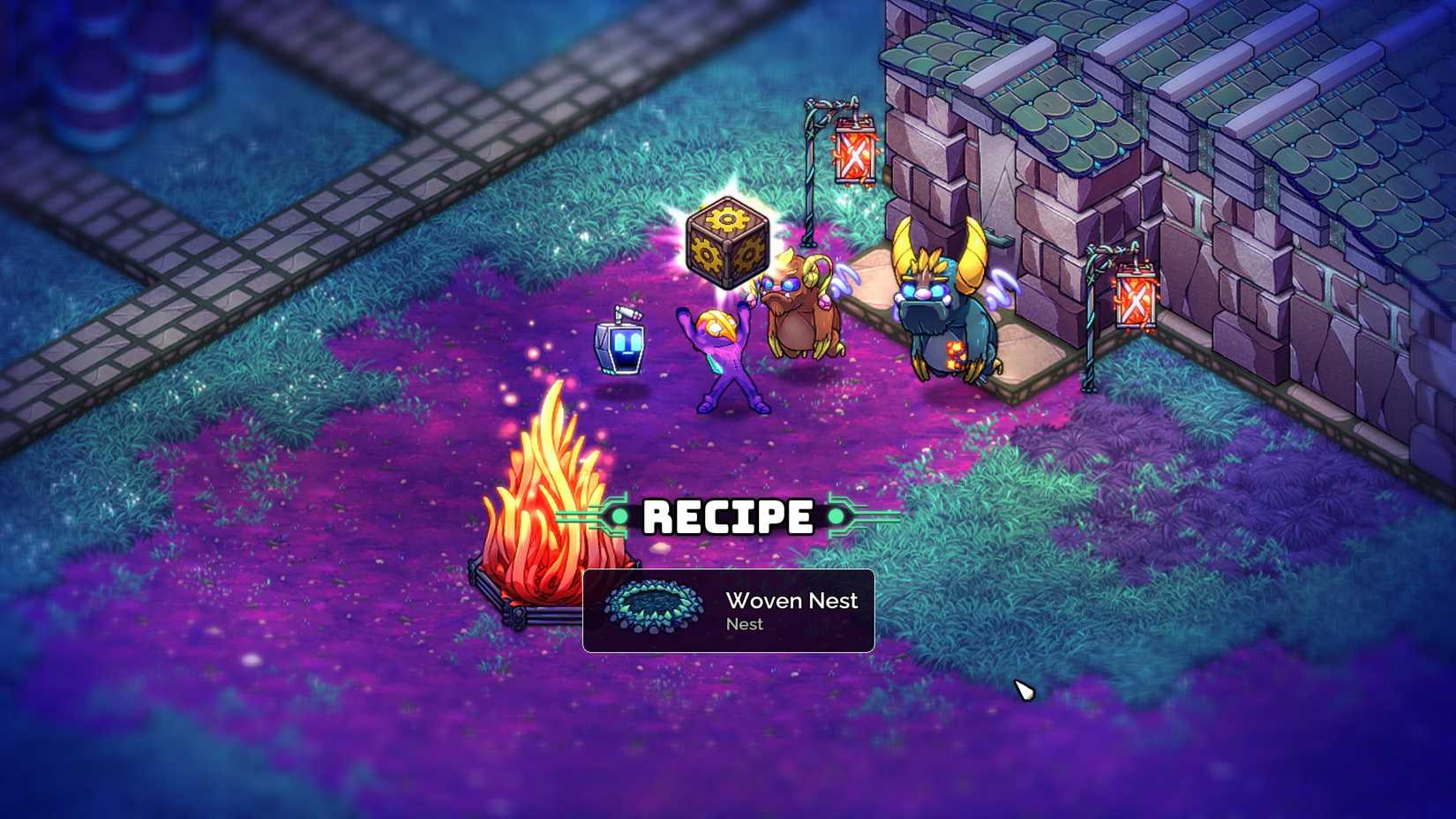 Woven Nest recipe in Crashlands 2