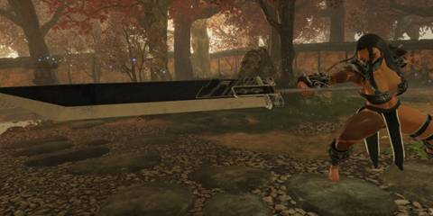 An image from the various weapons mod for Nioh 2