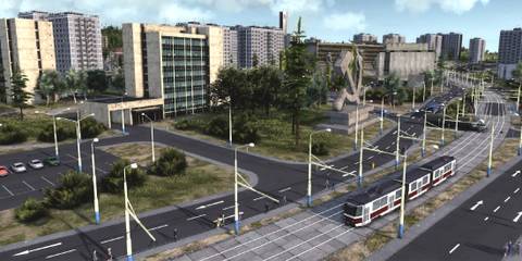 A player built city in Workers & Resources: Soviet Republic