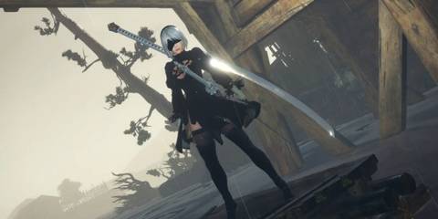 An image from the Automata 2B YoRHa Outfit mod for Nioh 2