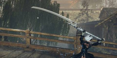 An image from the Automata 2B YoRHa Outfit mod for Nioh 2