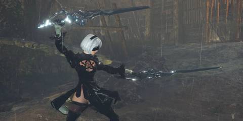 An image from the Automata 2B YoRHa Outfit mod for Nioh 2