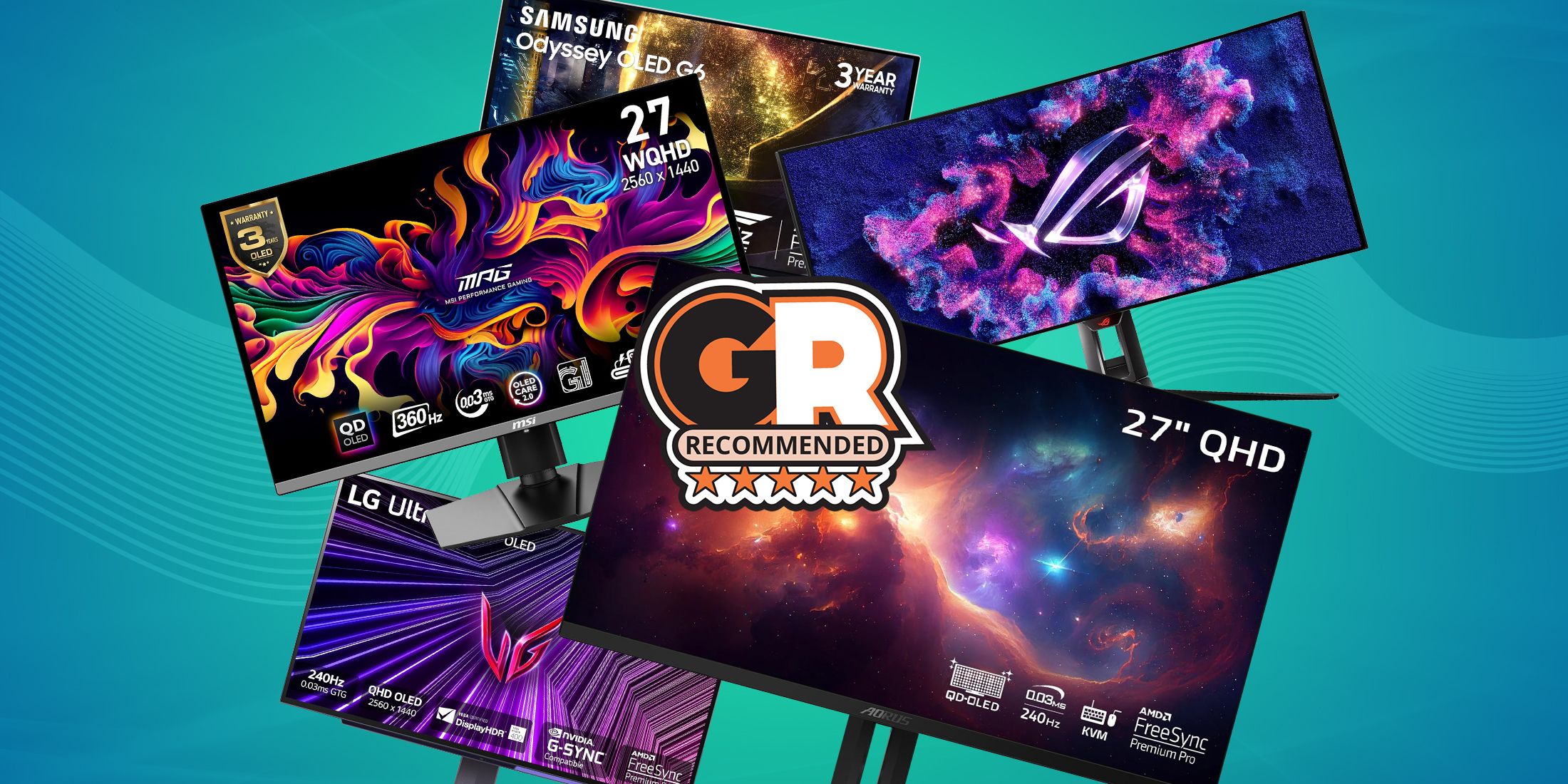 7 Best OLED Gaming Monitors Under $1,000 for Serious Gamers Who Appreciate Rich Colors and Super-Fast Response Time