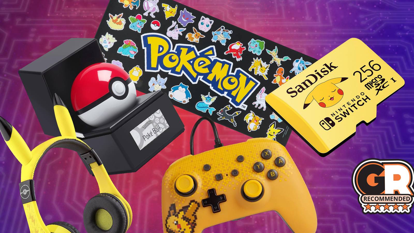 7 Quality Pokemon-Themed Accessories for Your PC Setup