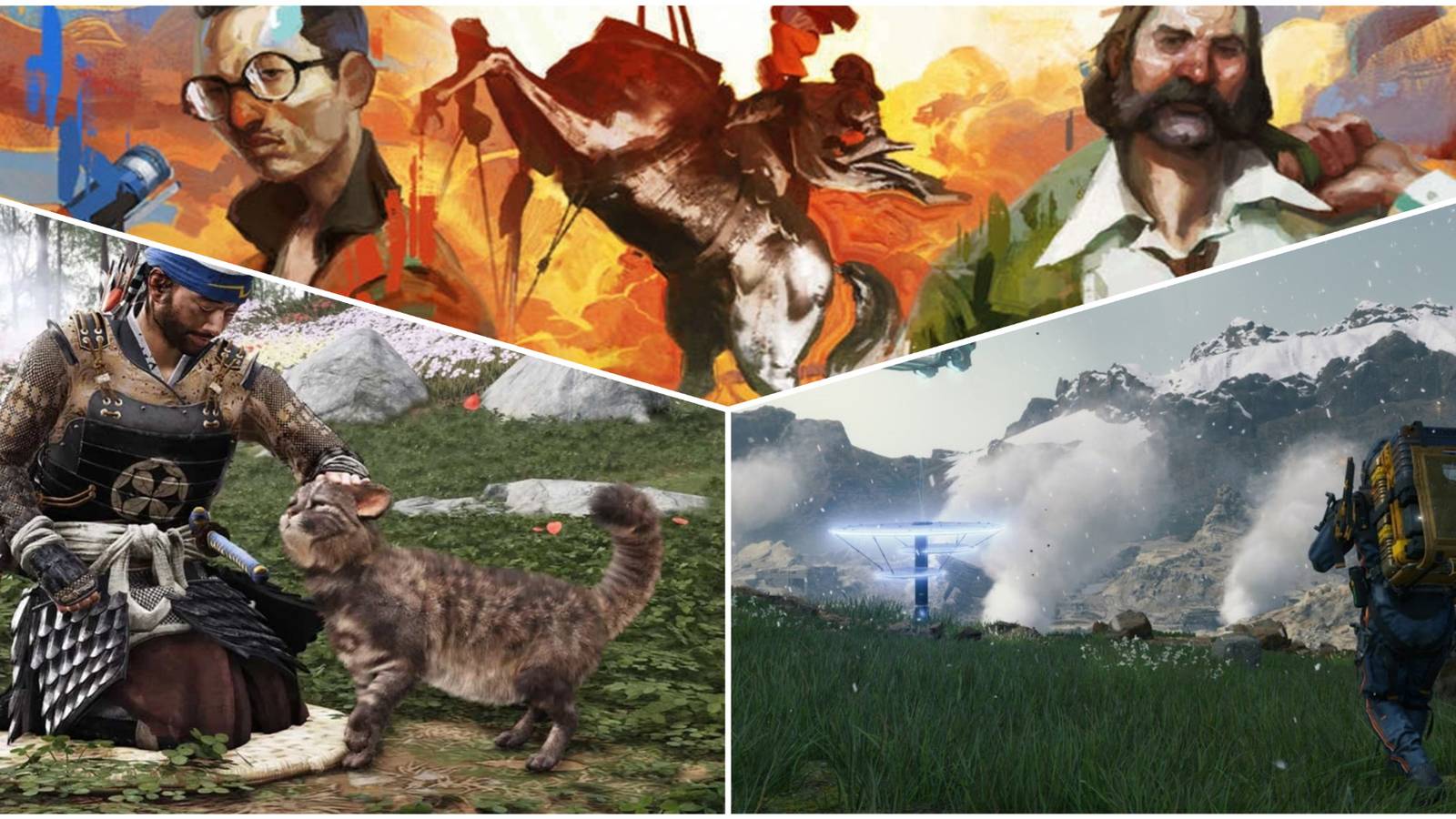 Best Director's Cut Games- Disco Elysium Ghost of Tsushima Death Stranding