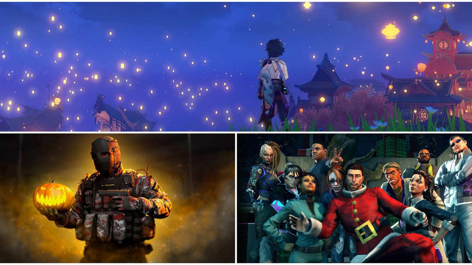 Open-World Seasonal Content- Genshin Impact The Division 2 Saints Row 4