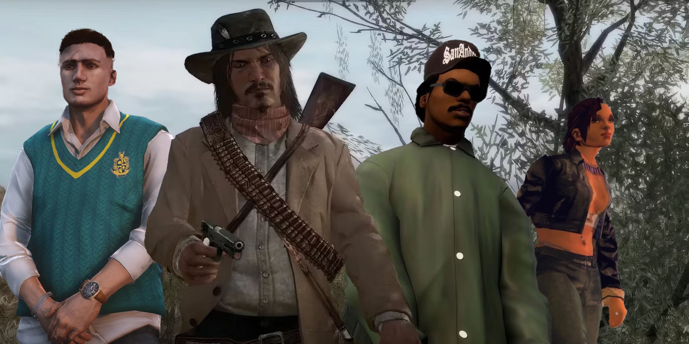 8-Nost-Angriff-Rockstar-Charaktere, -Ranked