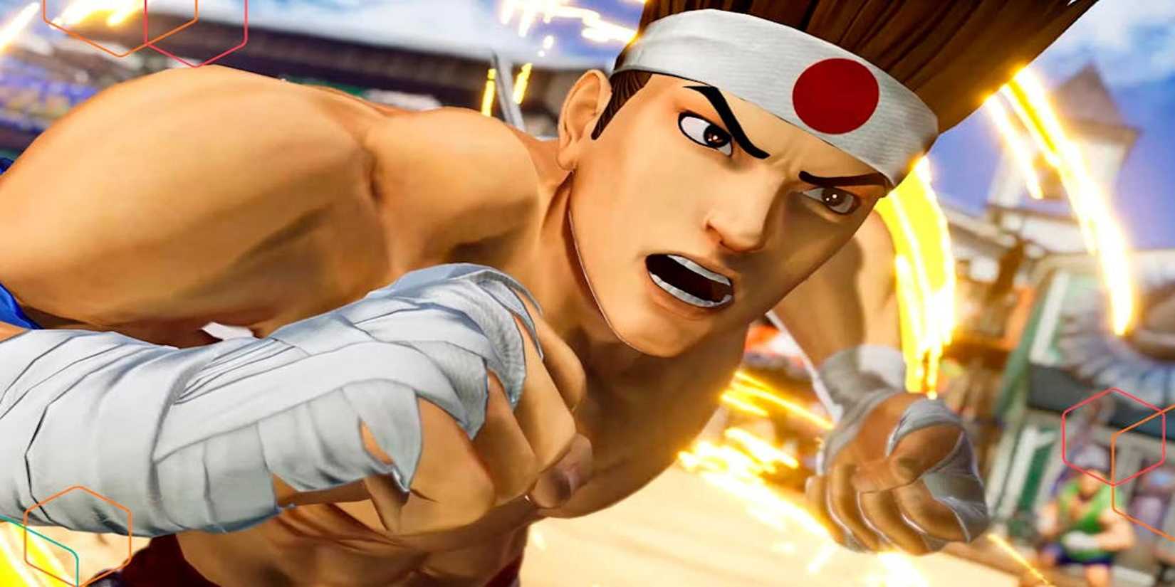 A close up shot of Joe Higashi