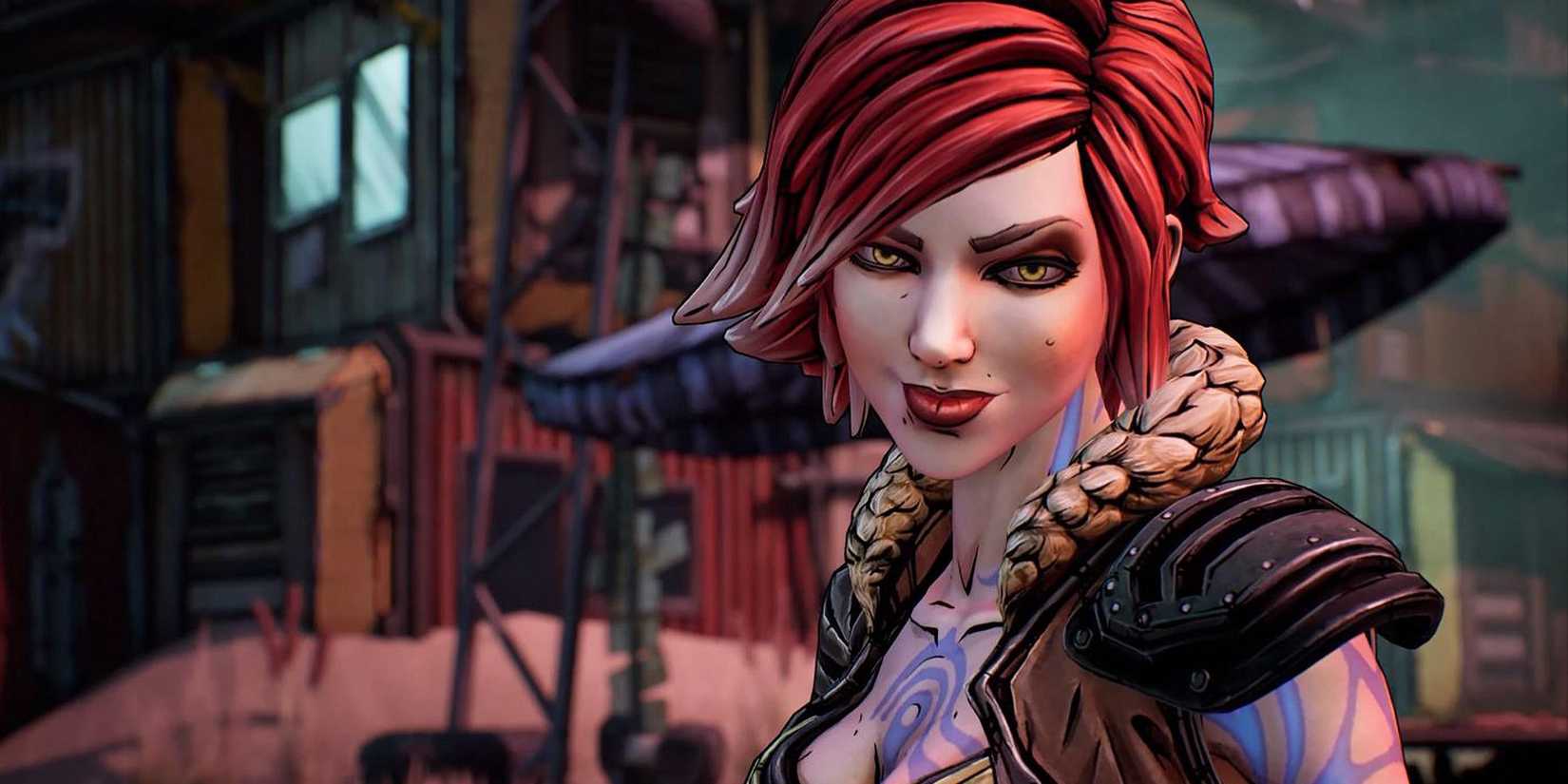 A closeup shot of Lilith from Borderlands 3