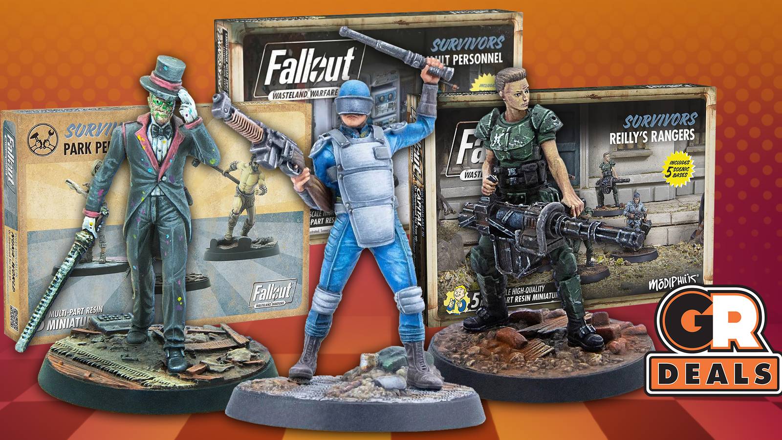 This Delicious Bargain on Fallout: Wasteland Warfare Resin Sets From Modiphius is Perfect for Beating Back Irradiated Enemies