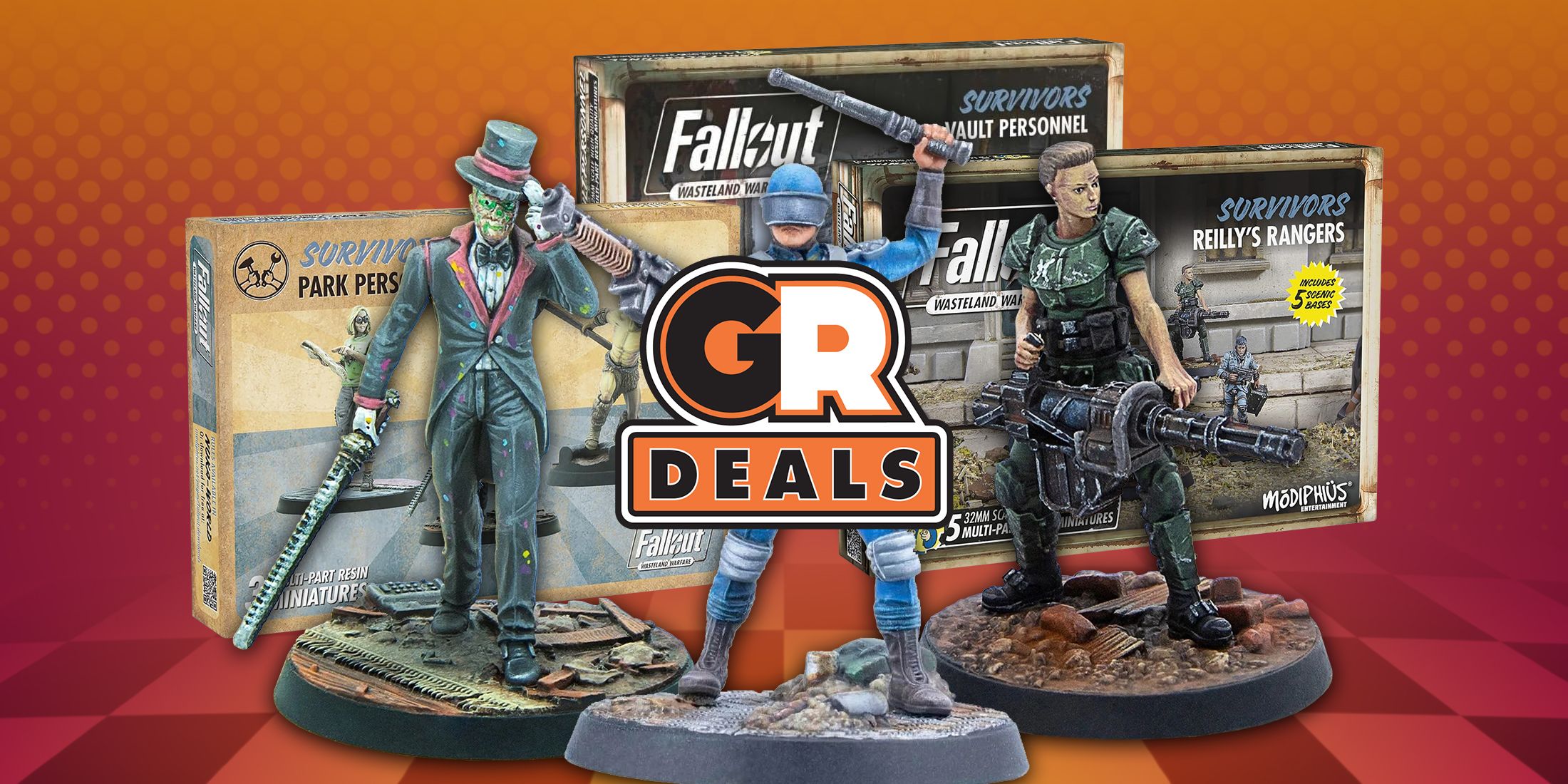 This Delicious Bargain on Fallout: Wasteland Warfare Resin Sets From Modiphius is Perfect for Beating Back Irradiated Enemies